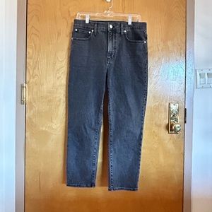 Madewell Perfect Vintage Jeans in Washed Black